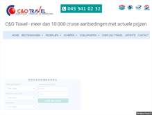 Tablet Screenshot of lifestyle-cruises.nl